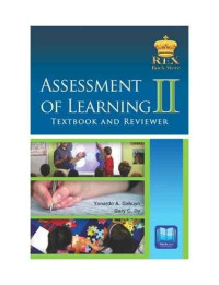 Image of Assessment of Learning II : Textbook and Reviewer