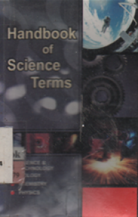 Image of Handbook of Science Terms