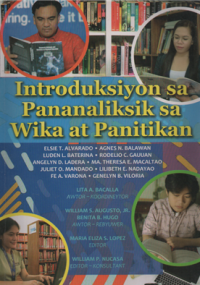 Image of Introduksiyon sa Pananaliksik sa Wika at Panitikan