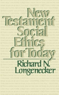 Image of New Testament social ethics for today