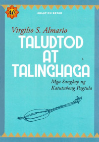 Image of Taludtod at Talinghaga: Mga Sangkap ng Katutubong Pagtula
